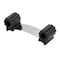 Prime-Line Door Stop, Flexible Stainless Steel Strap, Brown Rubber Retainers, For Doors Up To 3 in. 1 Set U 101107 - alternate 3